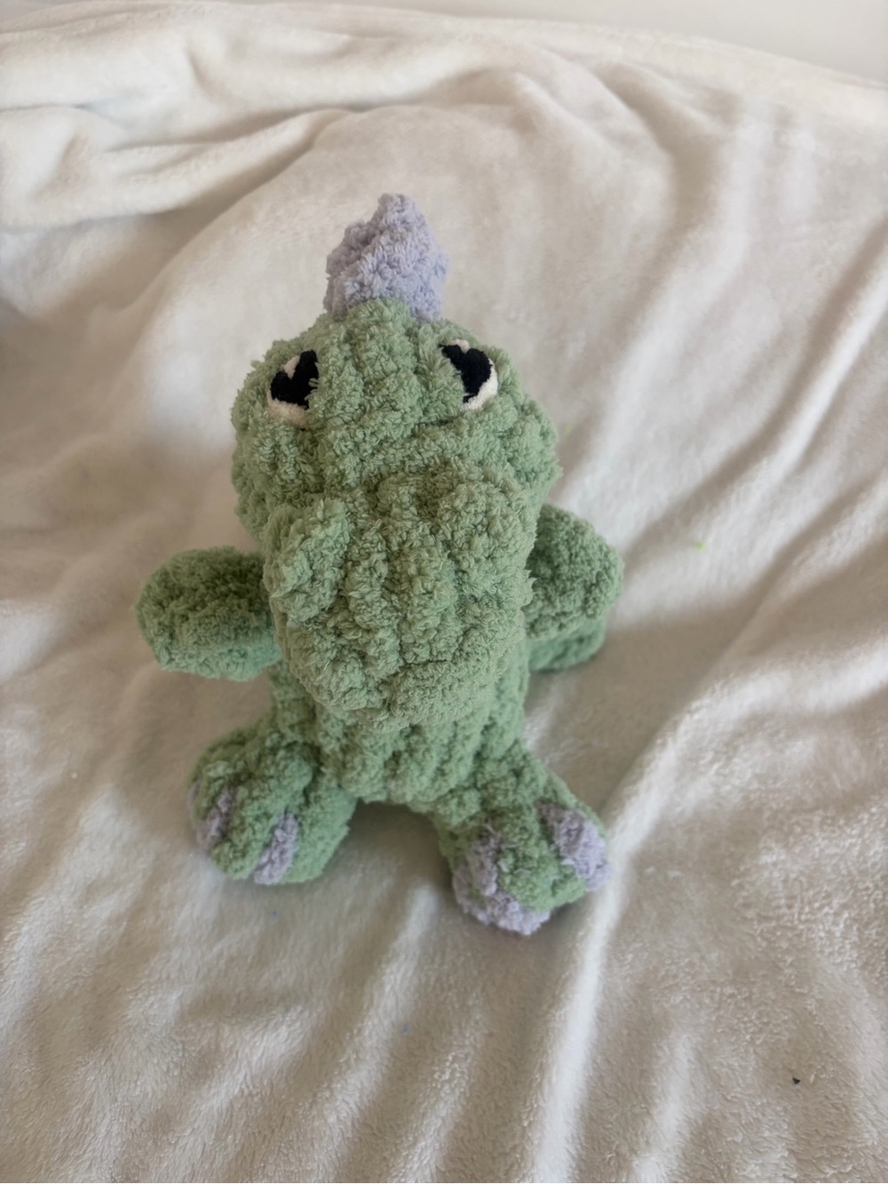 Plush Green Dinosaur
